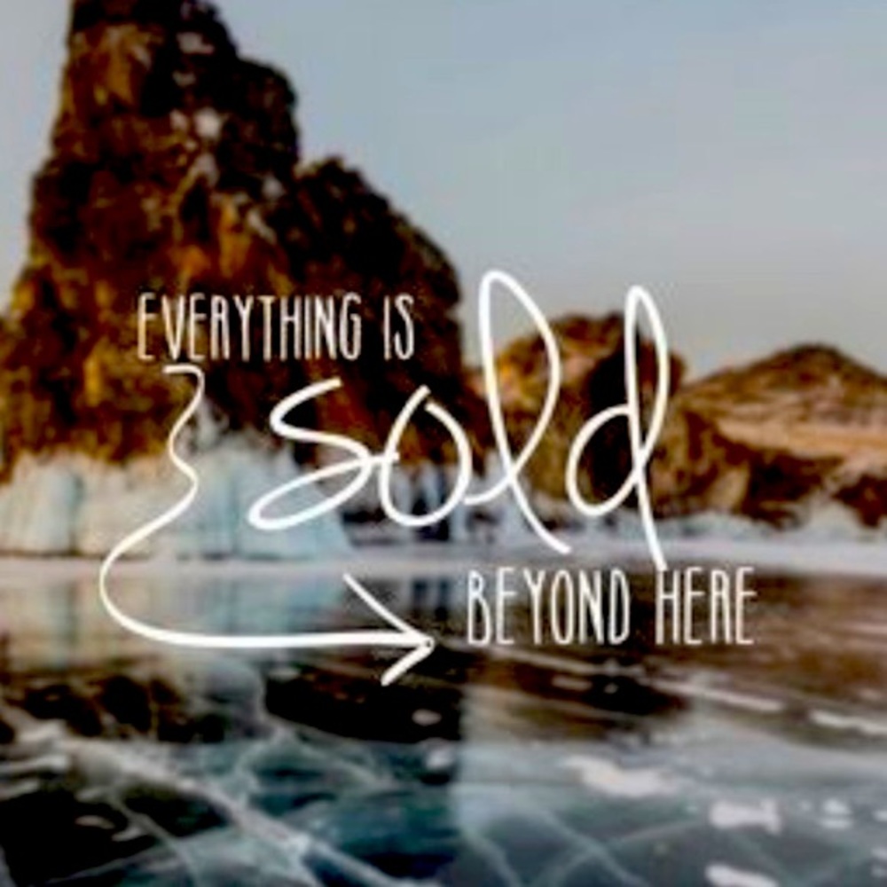 Everything beyond this point has sold